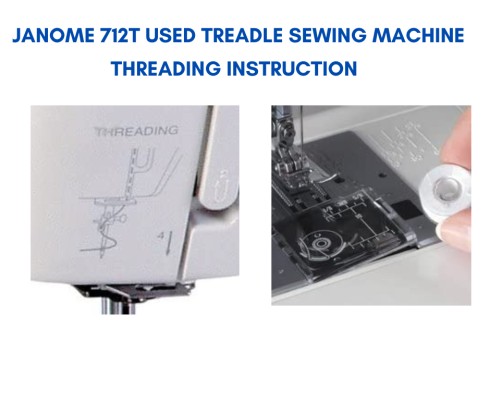 Janome 712t used treadle sewing machine Janome 712t used treadle sewing machine