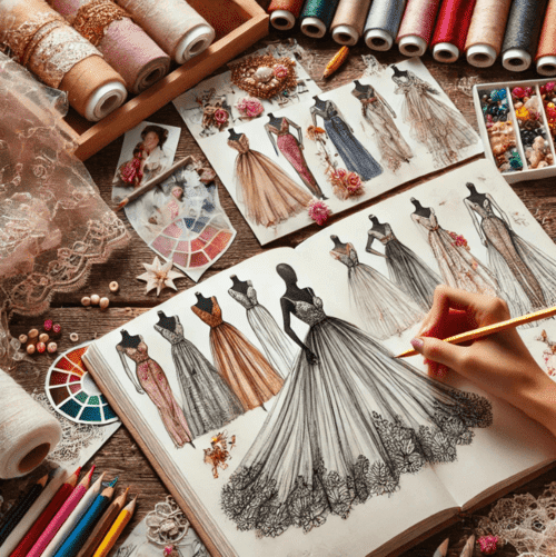 How to sew gown step by step