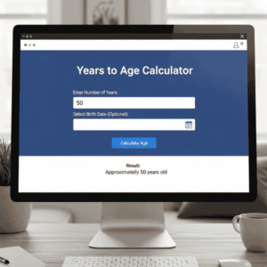 Years to Age Calculator Online Years to Age Calculator Online